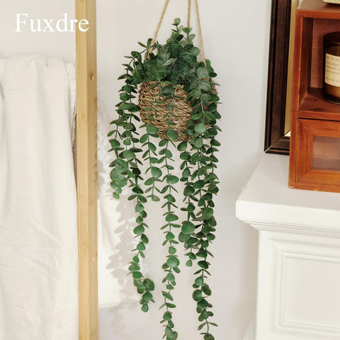 Fuxdre greenery blends with various decors keeping rooms lively with minimal effort.