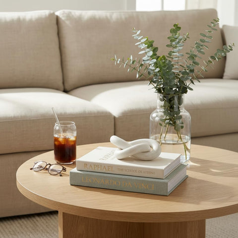 Fveuc decorative books hidden storage compartments keep remotes neatly tucked away.