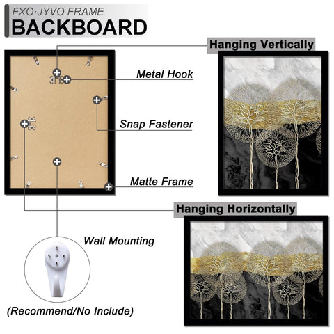 Fxojyvo HD-clear protective cover protects your print.