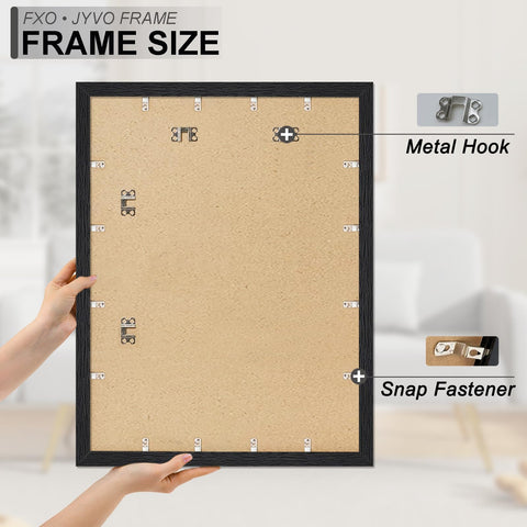 Fxojyvo lightweight frame enables effortless wall mounting and rearranging