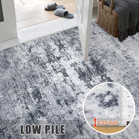 FXRHLP 5x7 rug in a bedroom creating a warm sleeping nook