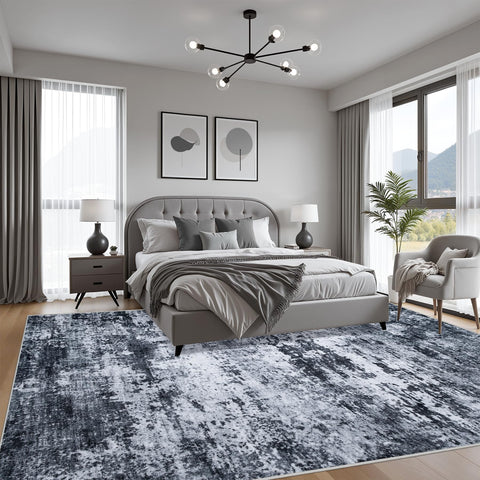 FXRHLP machine-washable rug simplifies cleaning after spills and daily dirt.