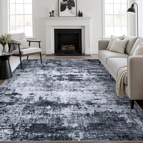 FXRHLP 8x10 area rug with abstract design enhances living spaces and complements modern decor.