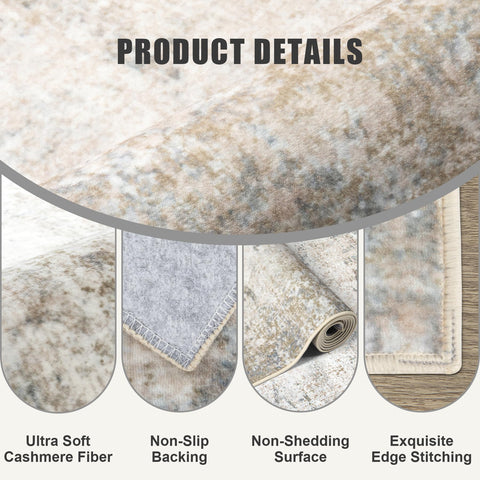 FXRHLP machine-washable rug simplifies spill cleanup