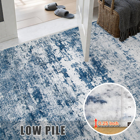 FXRHLP machine-washable rug reduces cleaning time and effort.