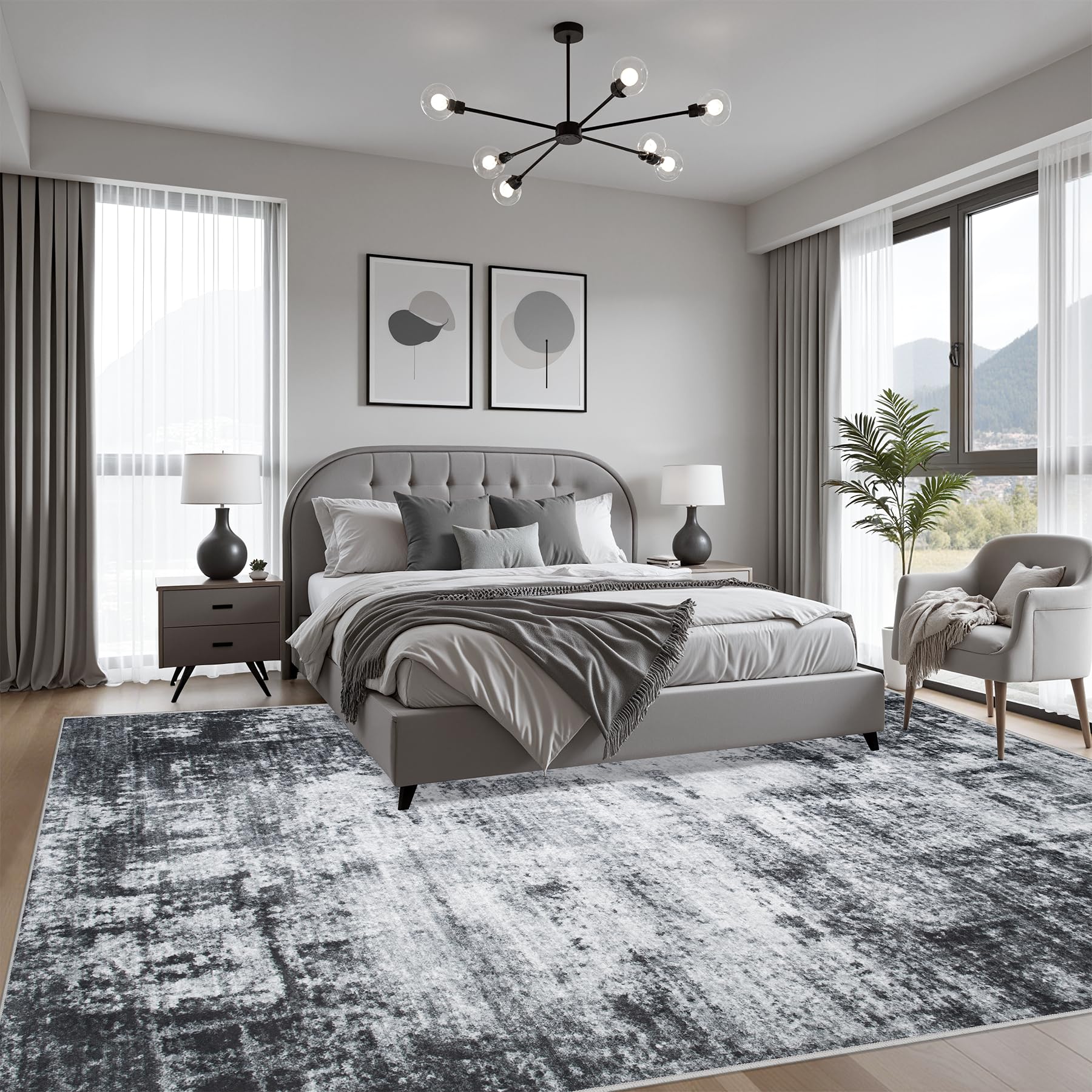 FXRHLP washable rug allows easy cleaning with machine washing