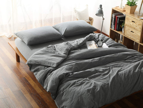F Y Dreams 100 percent washed cotton duvet cover for 60x80 blanket, breathable and soft