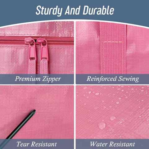 FYGRIP comfortable webbing handles ease carrying by hand or over shoulder.