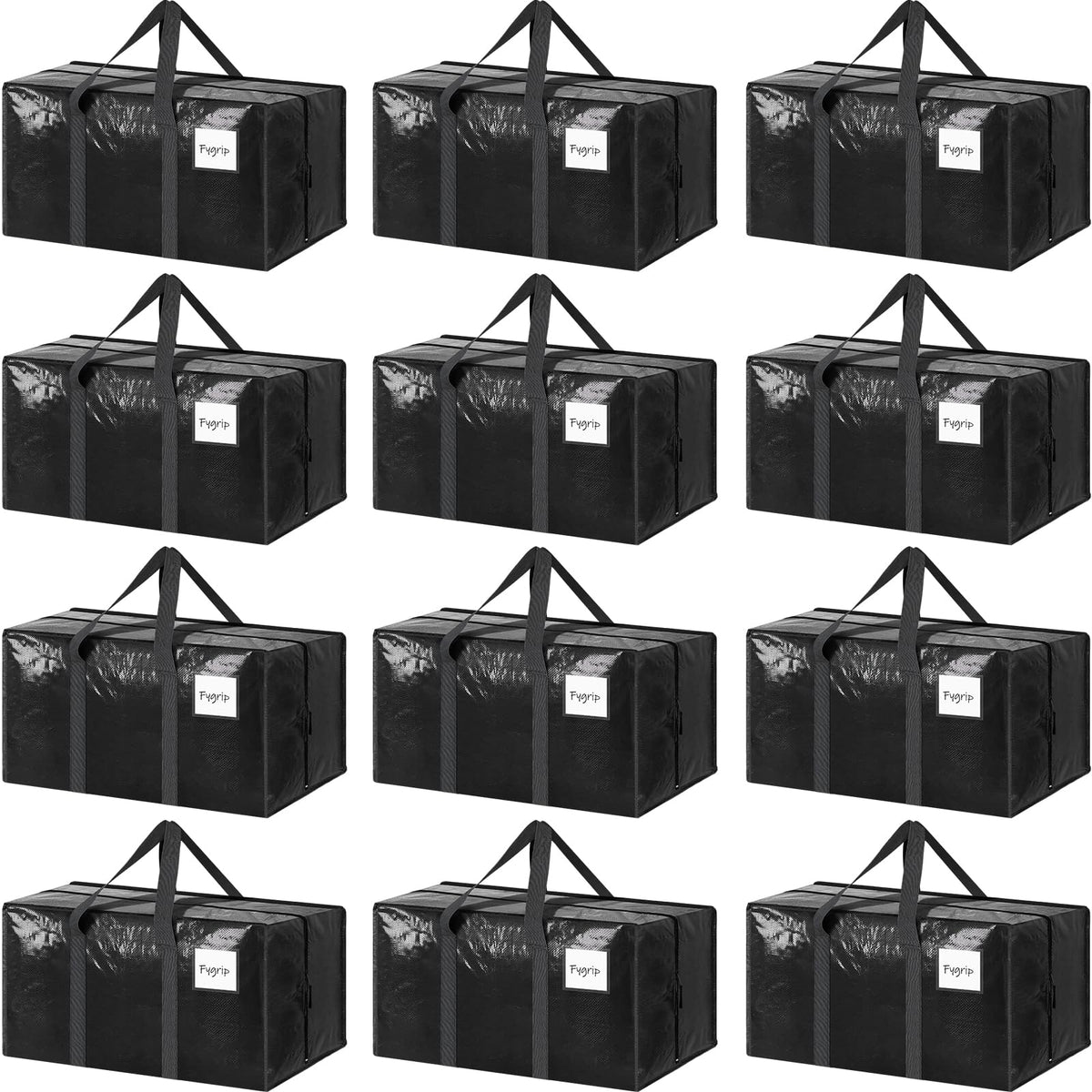 FYGRIP extra heavy duty bags with strong zipper for secure moves