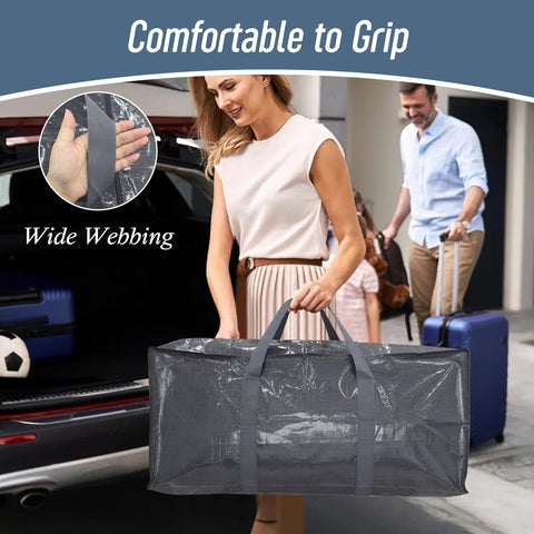 FYGRIP foldable design stacks neatly when bags are empty.