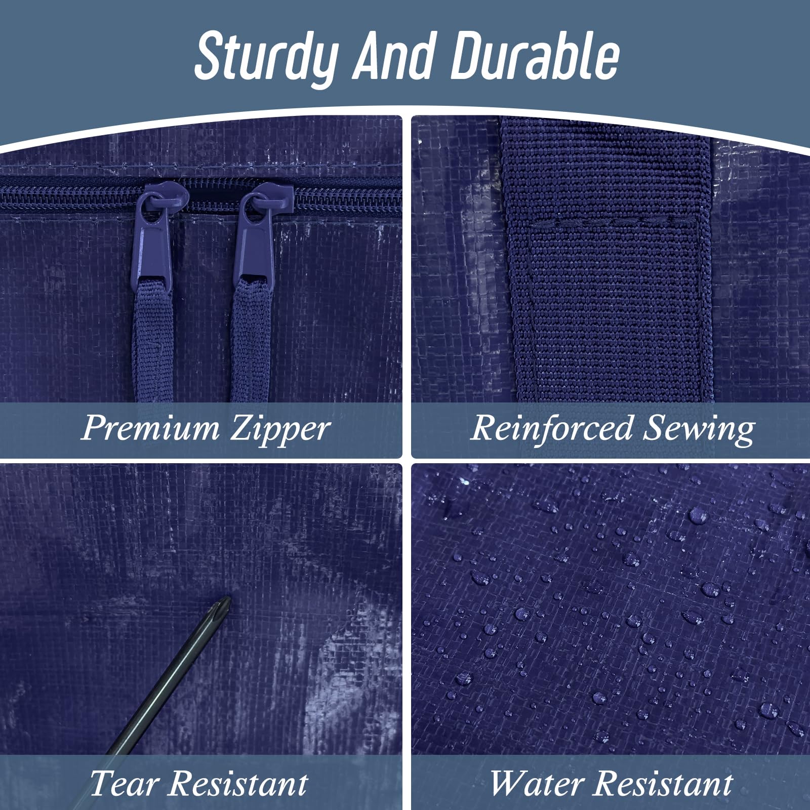 FYGRIP wide webbing handles offer comfortable grip during transport.