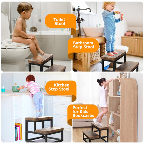 FYGUES kitchen step stool aiding adults during meal prep