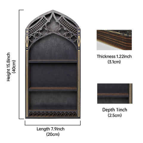 FNYDOX black lacquer frame protects treasures on display