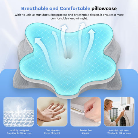 Fyova odorless memory foam surface for restful sleep