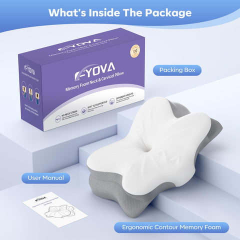 Fyova cervical neck pillow warranty and trusted after-sales support