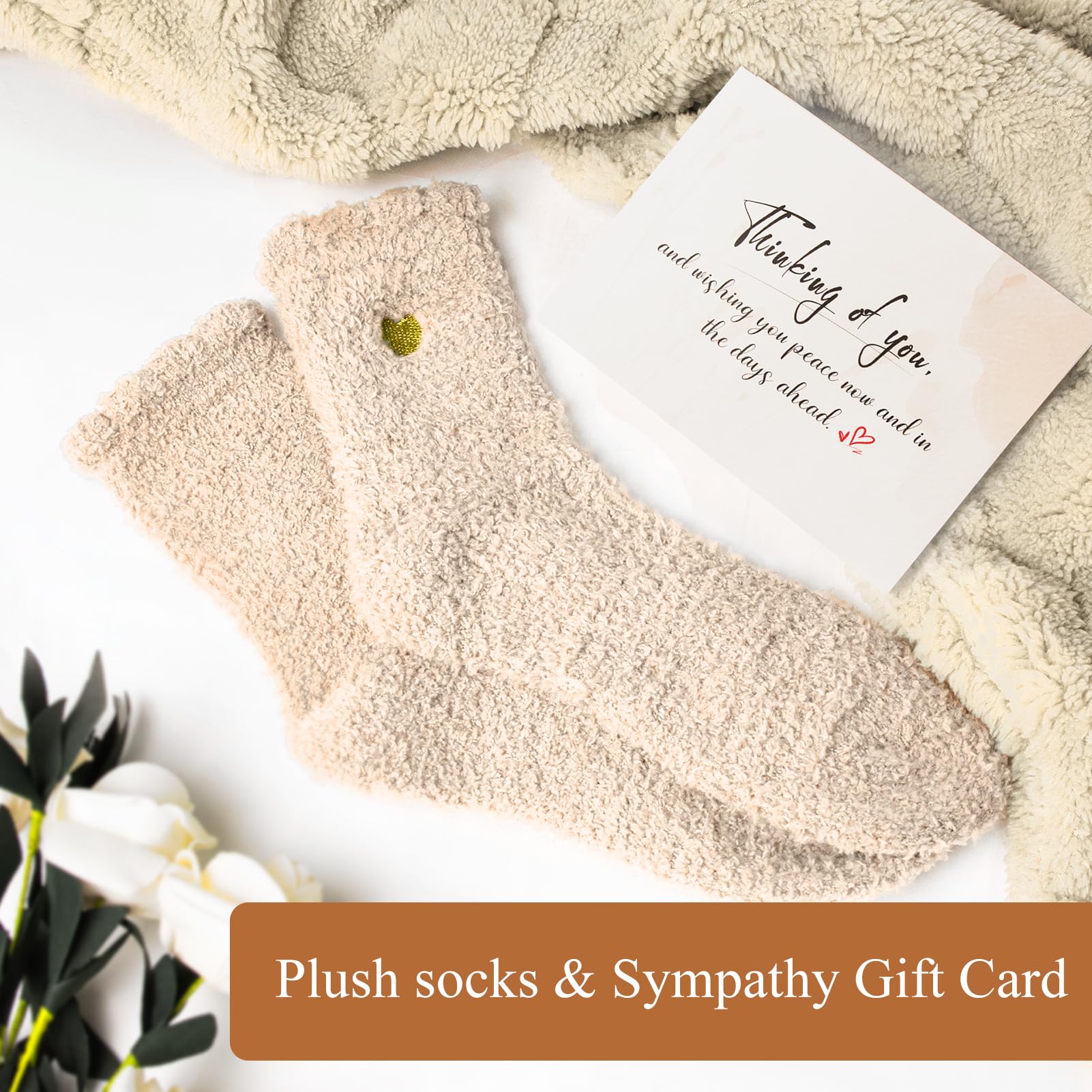 Fyroax sympathy gift card includes a ready-made message for easy gifting