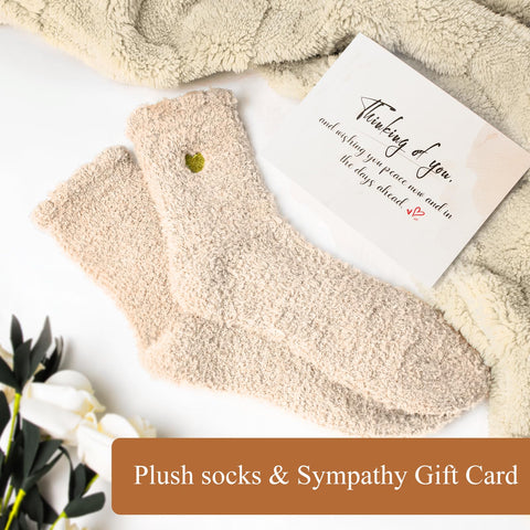 Fyroax sympathy gift card includes a ready-made message for easy gifting