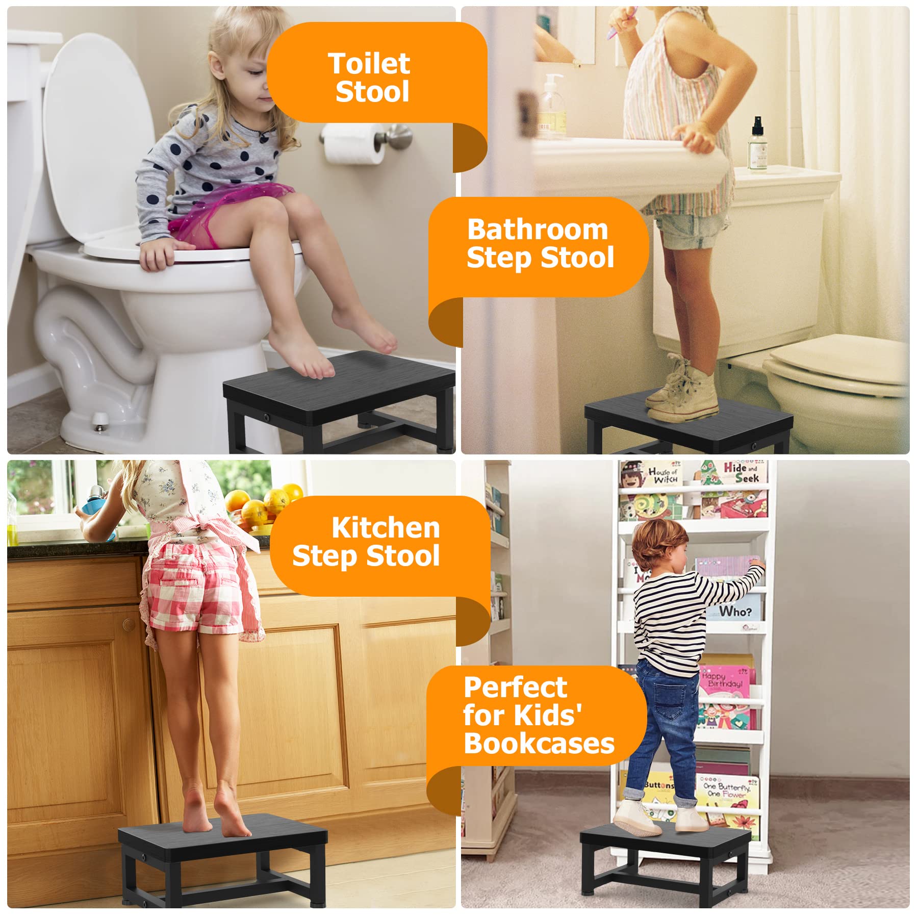 Pre-drilled holes and clear instructions enable quick, simple assembly of the FYGUES stool.