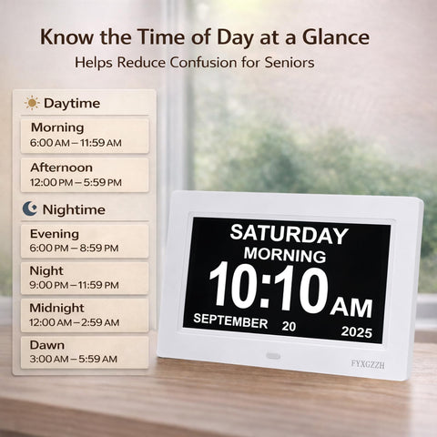 FYXGZZH alarms with icons offer clear reminders at a glance.