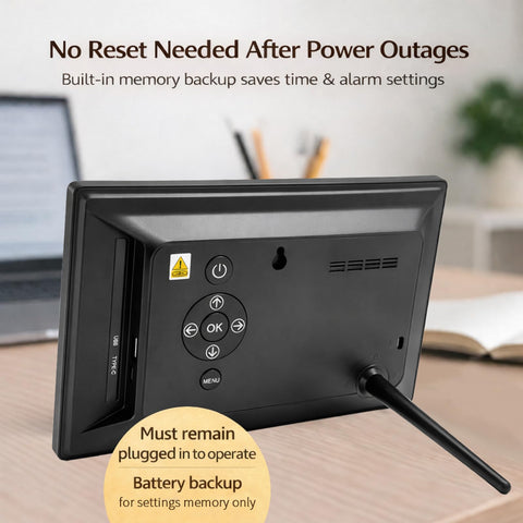 FYXGZZH memory backup preserves settings during power outages.