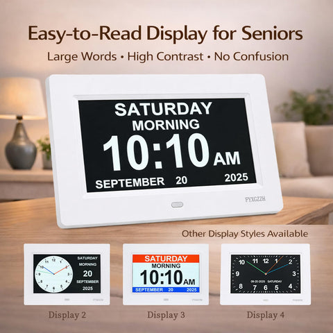 FYXGZZH seven-inch HD screen provides easy readability day and night.