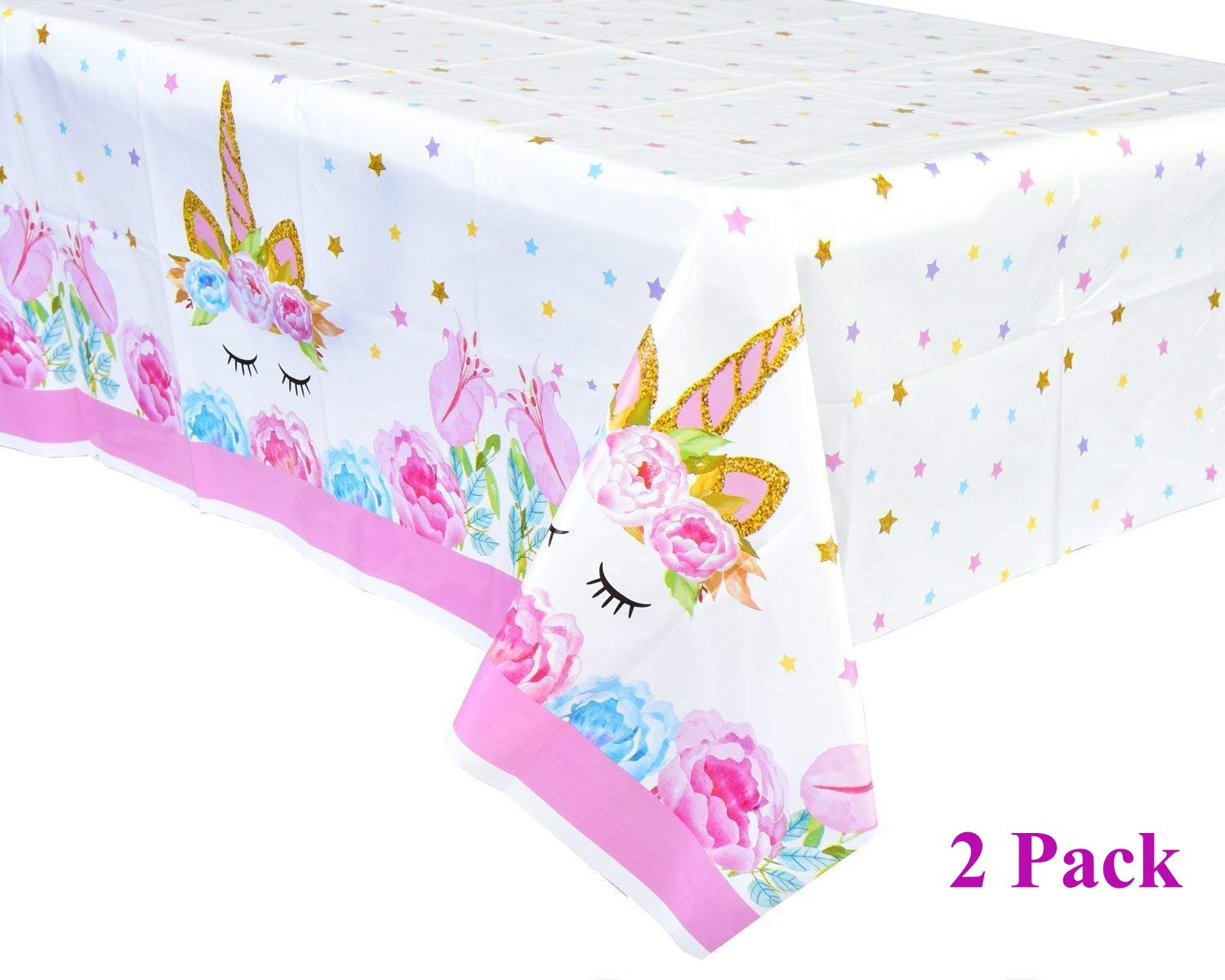 FZR Legend Rainbow Unicorn napkins simplify clean-up after festivities.