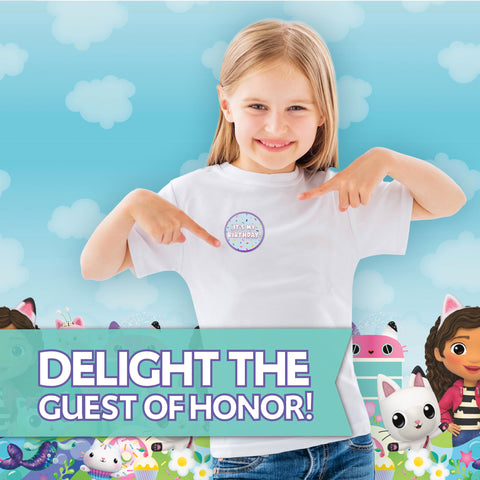 Gabby Dollhouse official licensed logo authentic Gabby theme.