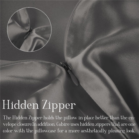 Gabire mulberry silk pillow case helps reduce friction and frizz overnight