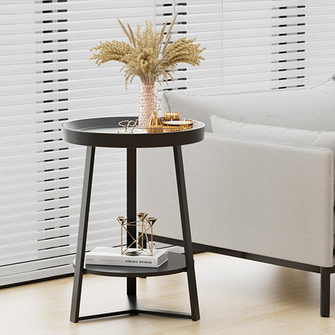 Gadroad easy assembly end table with clear instructions