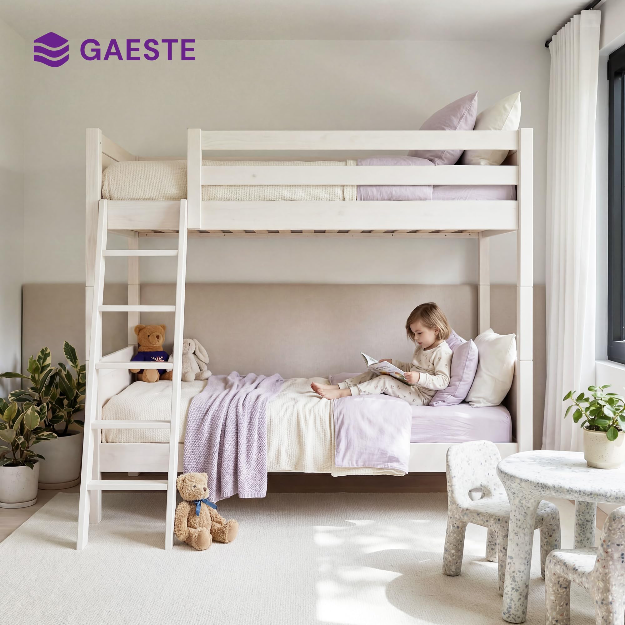 GAESTE Twin Mattress fits most twin frames, from slatted platforms to bunk beds.