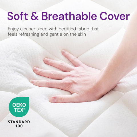 GAESTE foam is CertiPUR-US certified with an OEKO-TEX certified cover for safety.