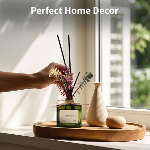 GAGINGOOLD glass diffuser vessel complements modern decor