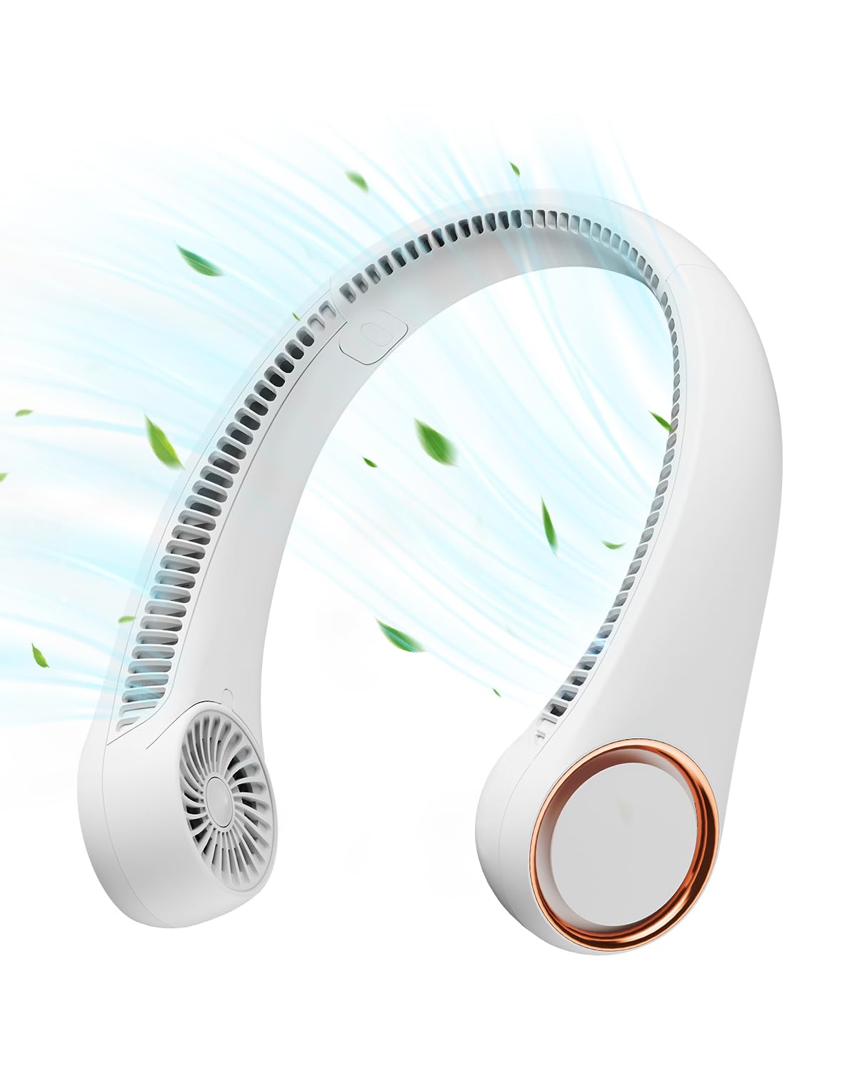 Gaiatop neck fan shows 360-degree cooling around the neck
