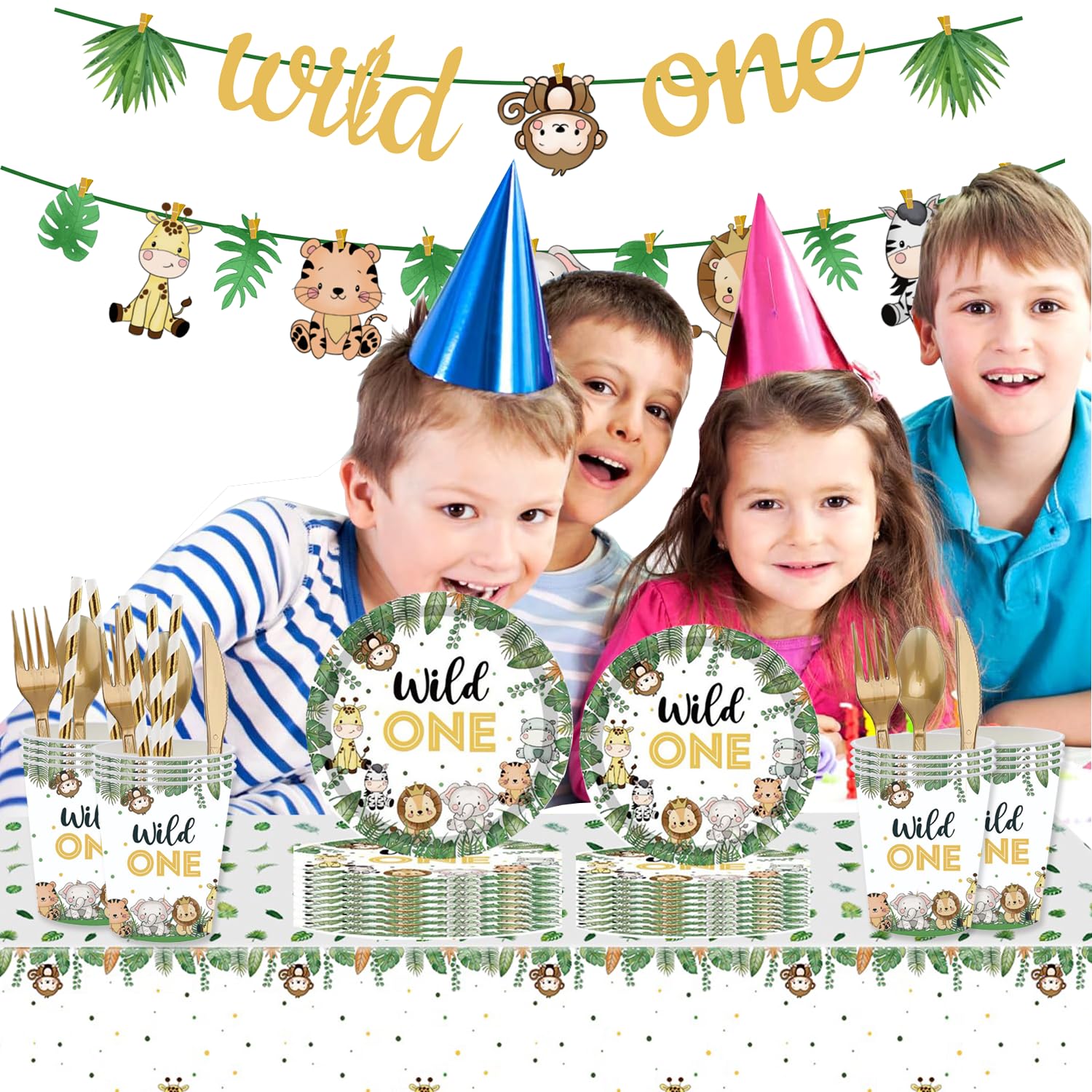 GalaHub Wild One cups 9oz help prevent spills during celebrations