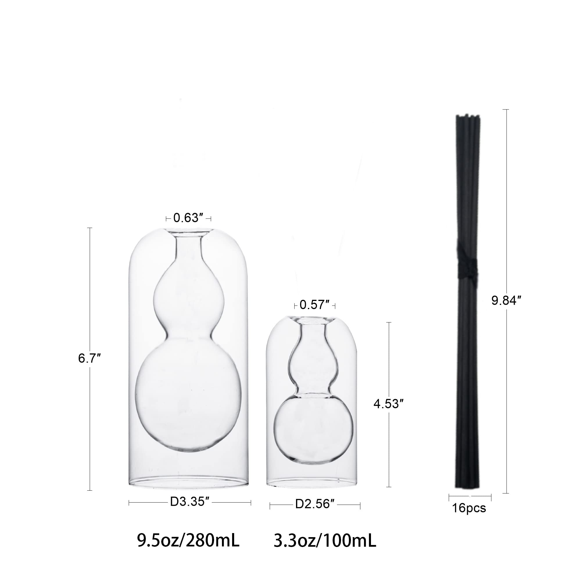 Double packaging protects GalDal diffuser bottles during shipping.