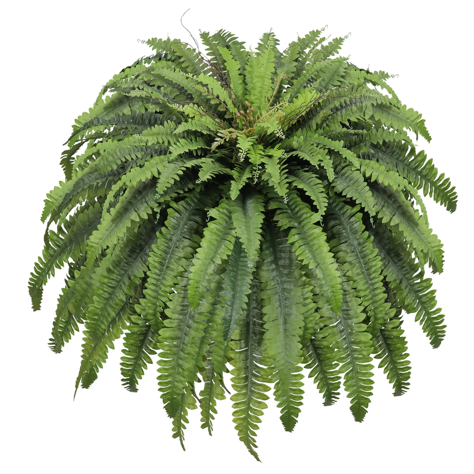 Galebeiren 50-inch artificial fern bouquet with 98 fronds for indoor and outdoor decor.