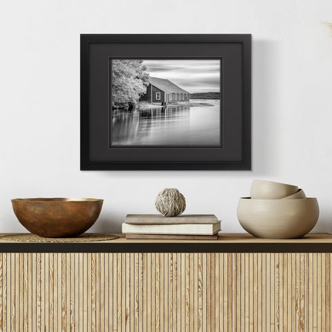 Gallery Solutions double black mat 8x10 display with depth