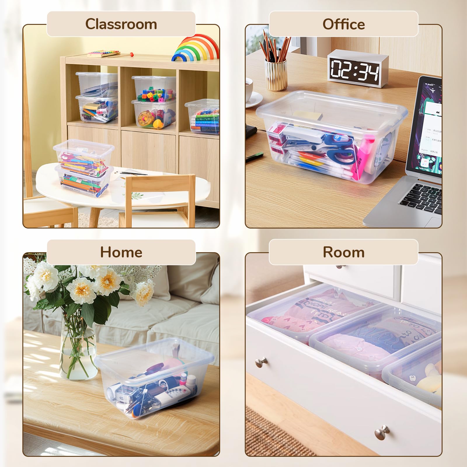 GAMENOTE BPA-free PP plastic ensures safe, durable storage for kids