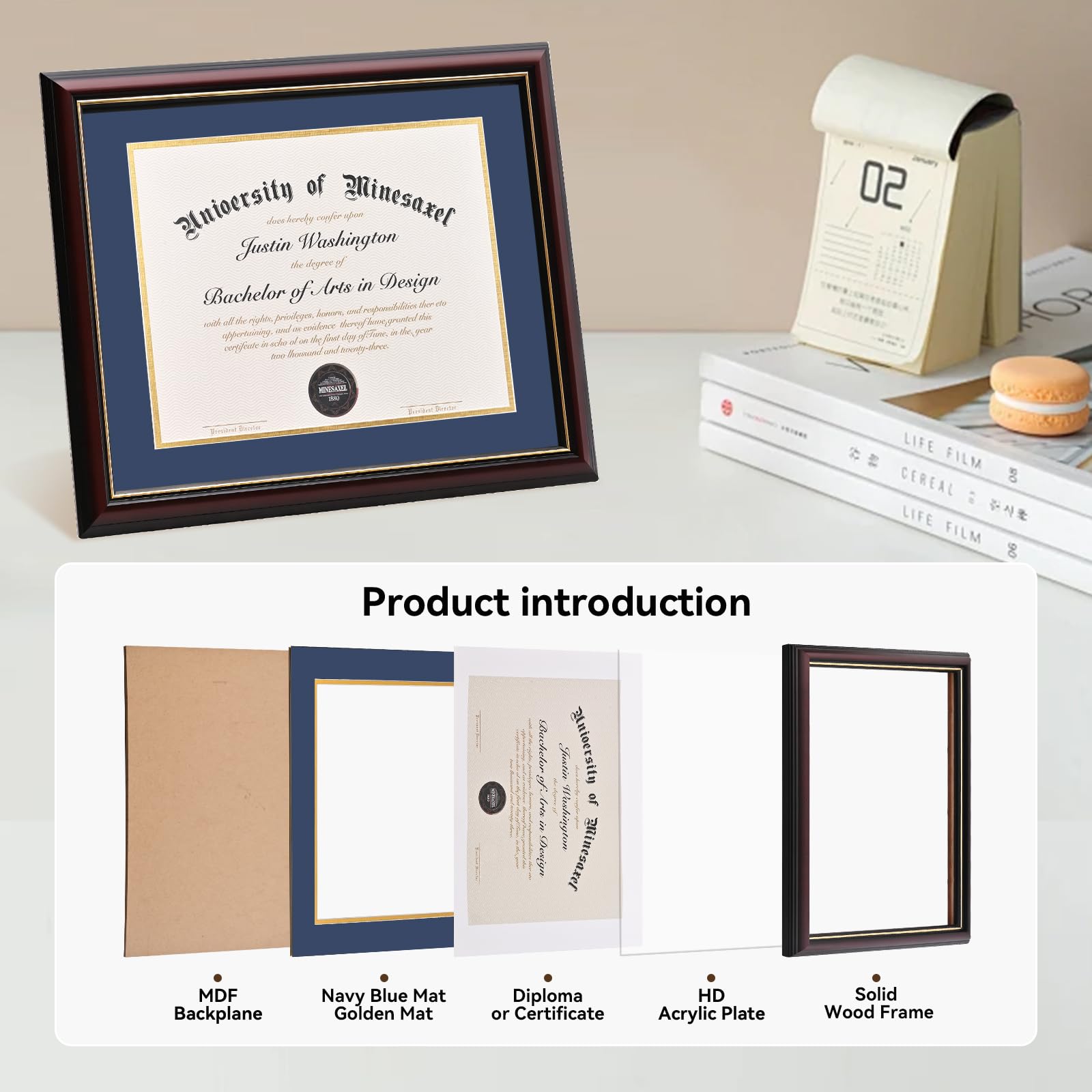 GAMYPET 1.8mm HD acrylic panel protecting certificate