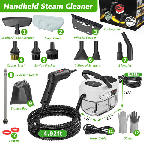 Ganggend 15-piece accessory kit boosts versatility for kitchen, car, and bathroom tasks.