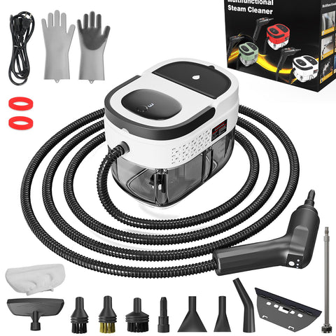 Ganggend Handheld Steam Cleaner delivers quick heat for fast, thorough surface cleaning.