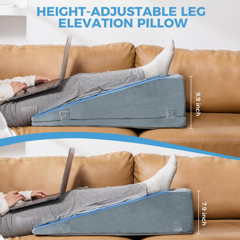 Ganondorf leg elevation pillow uses CertiPUR-US foam for durable comfort.