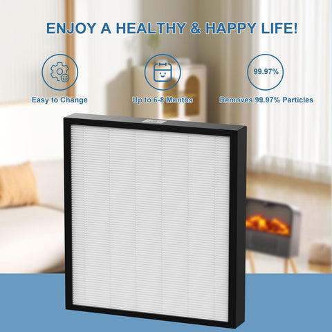 Ganteny Intellipure-compact compatibility filter pack maintains clean indoor air.