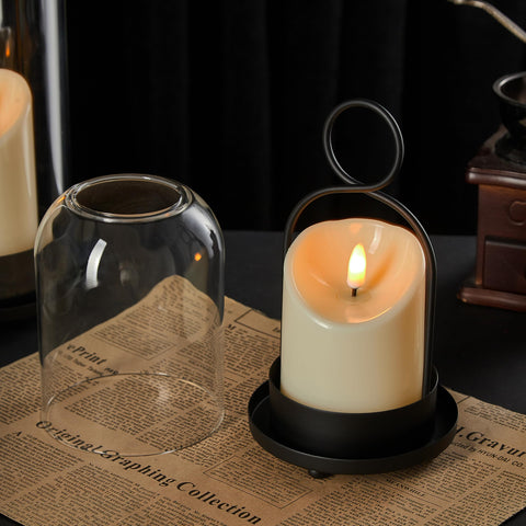 Ganwu metal base and spherical feet provide stable tabletop display.