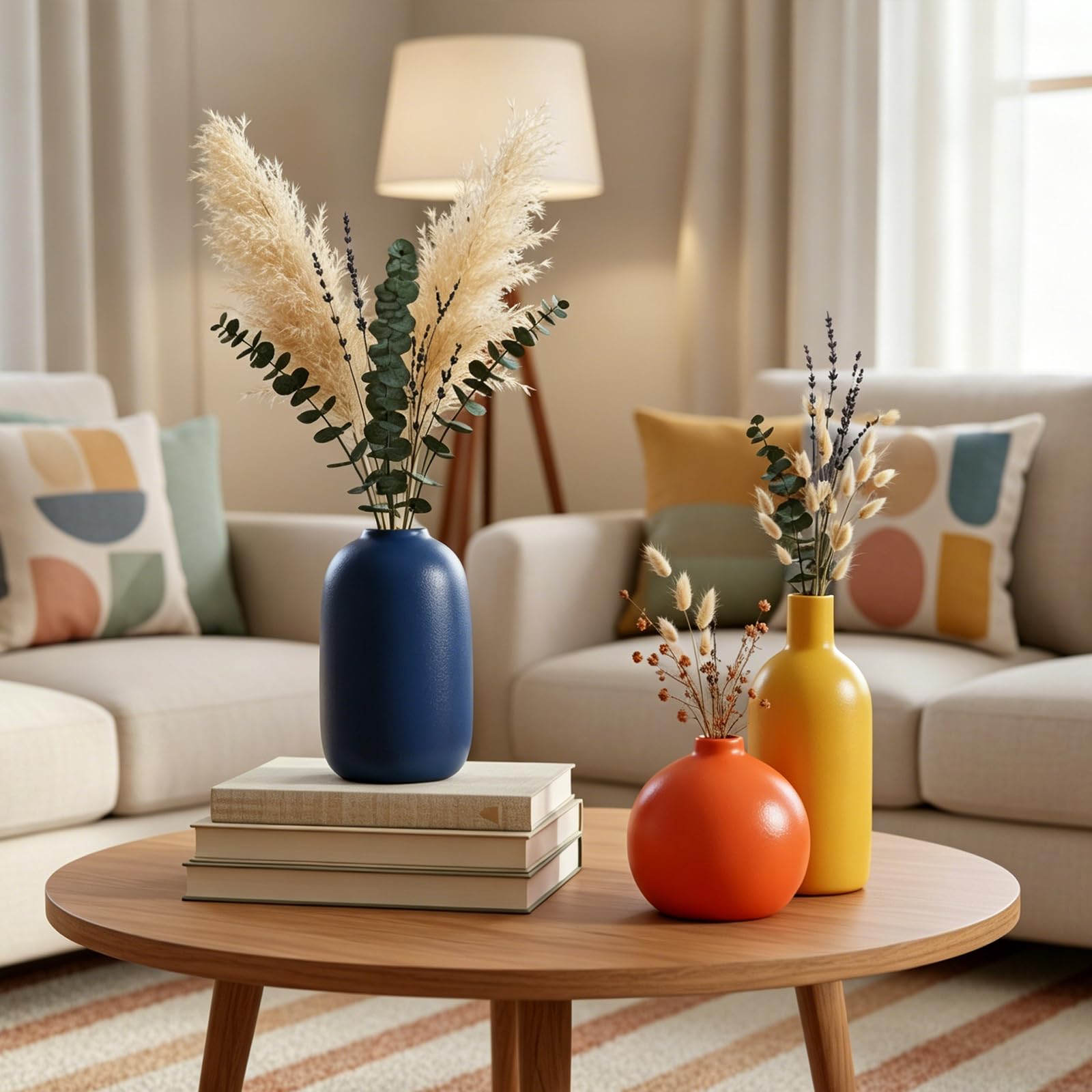 GAOSHENG yellow vase adds sunny accent for tables and shelves