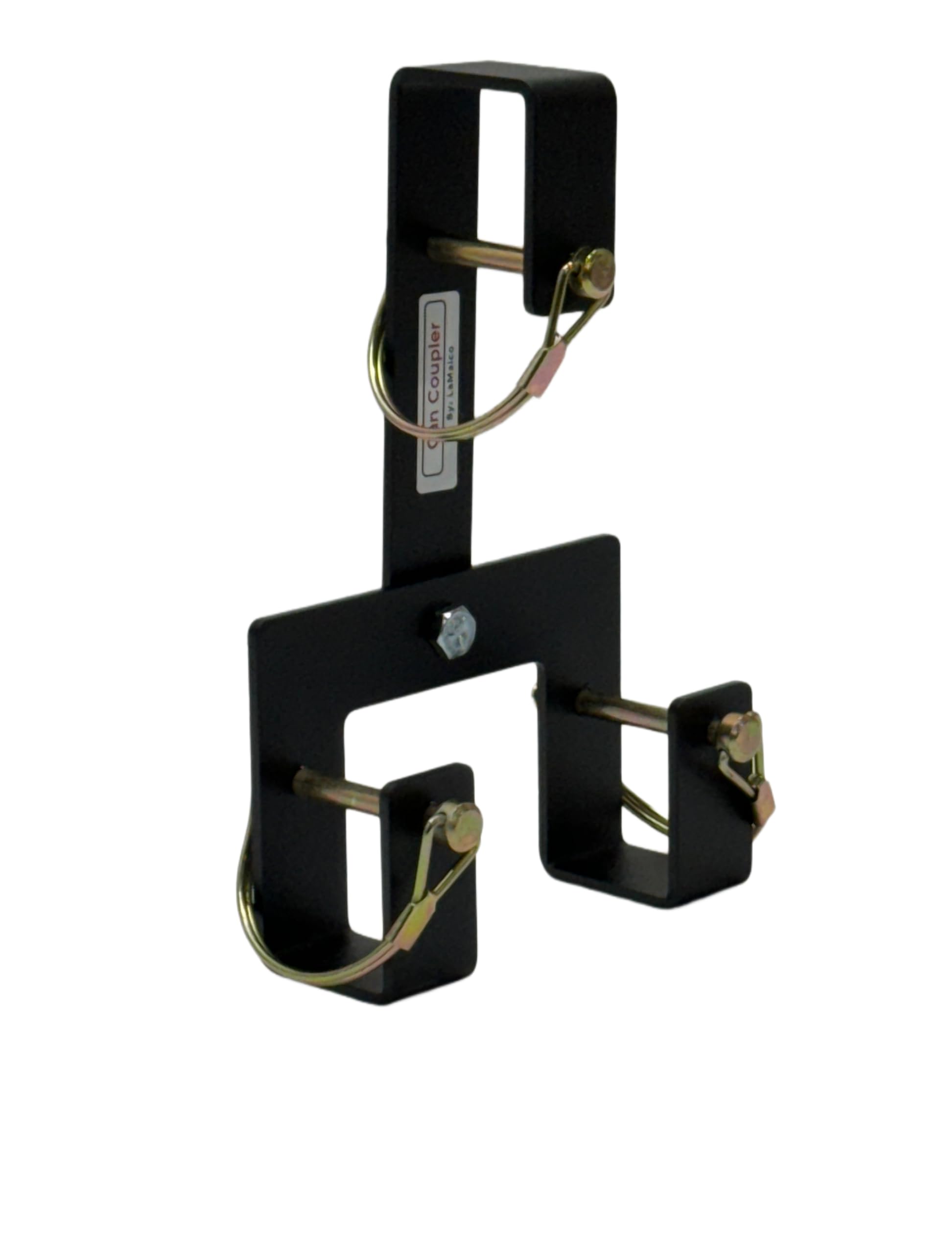 Garbage Commander original can coupler assembly connects multiple bins securely.