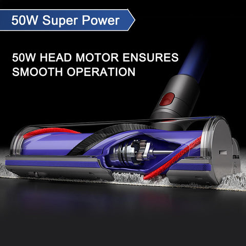 Garbage Fighter 180° and 90° maneuverability aids easy spot cleaning.