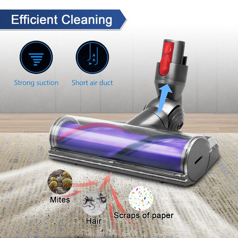 Garbage Fighter cordless head fits Dyson V7–V15 for versatile home use.