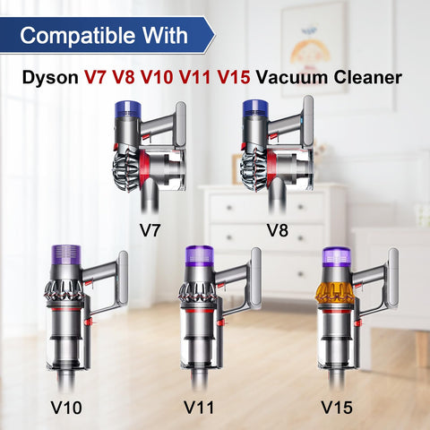 Garbage Fighter nylon and carbon fiber bristles lift stubborn dirt from carpets.