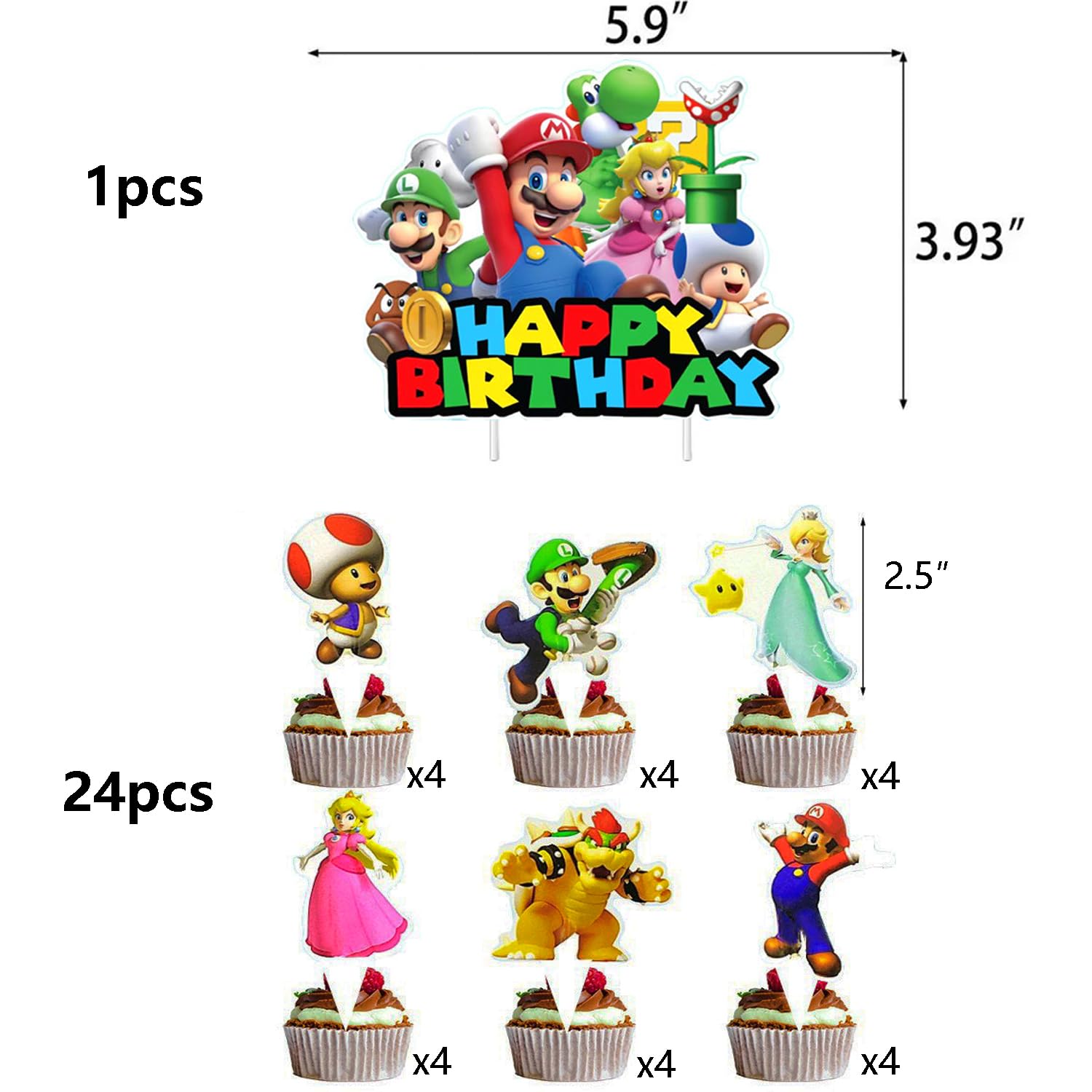 Gardelf Super Bros napkins to catch spills and messes